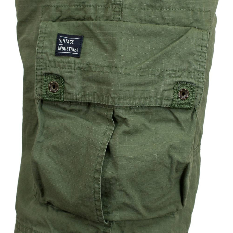 TERRANCE SHORT VINTAGE INDUSTRIES VERT OD