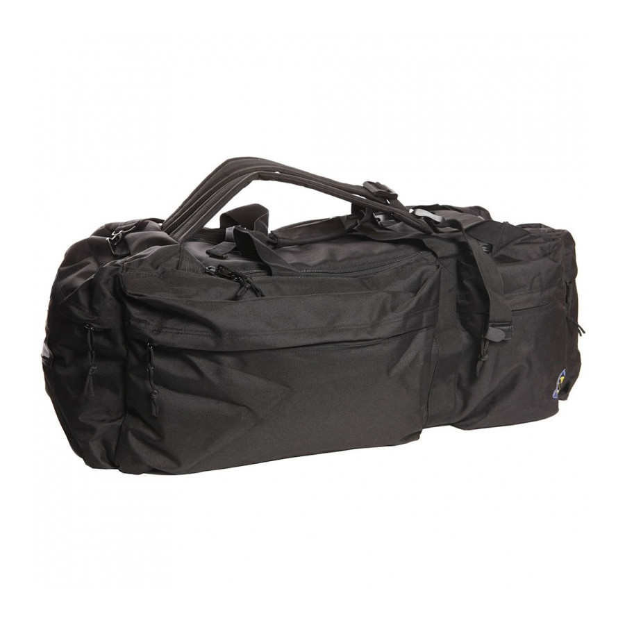 SAC MILITAIRE BAROUD ARES 7 POCHES 100 LITRES NOIR