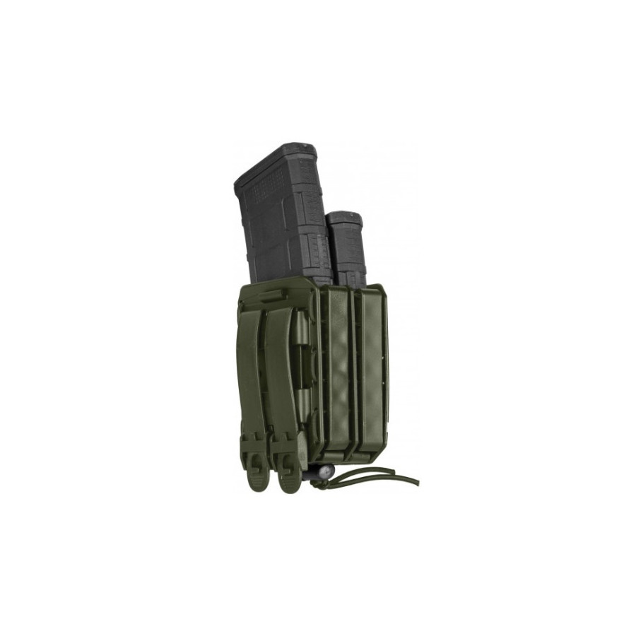 PORTE CHARGEUR DOUBLE VEGA 8BL POUR HK416/FAMAS VERT OD