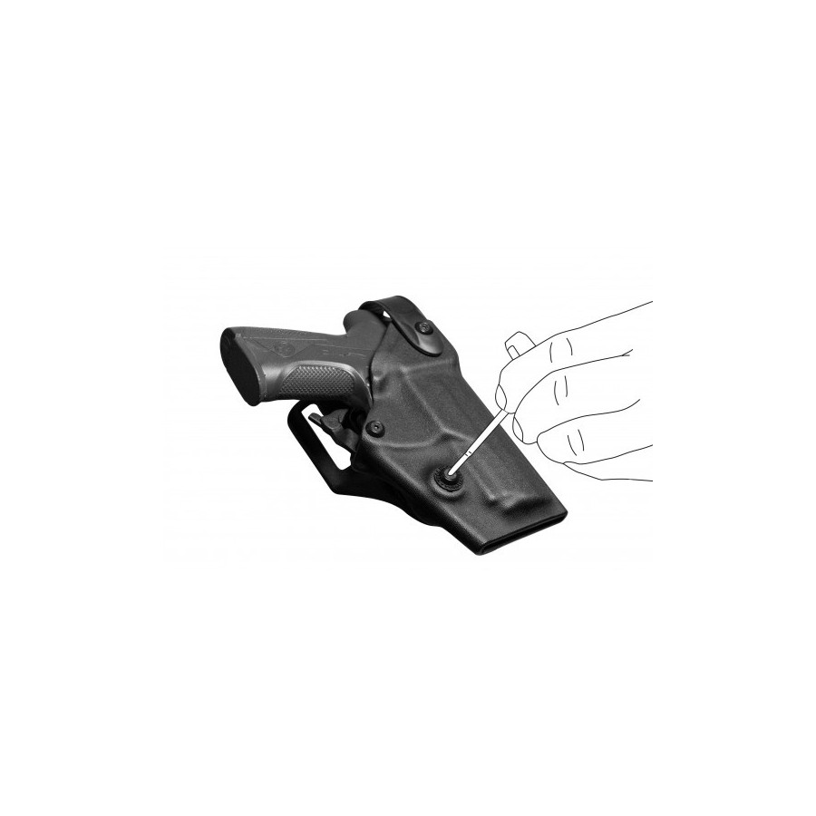 HOLSTER VEGA VKD8 PAMAS - BERETTA 92 / 98 DROITIER NOIR