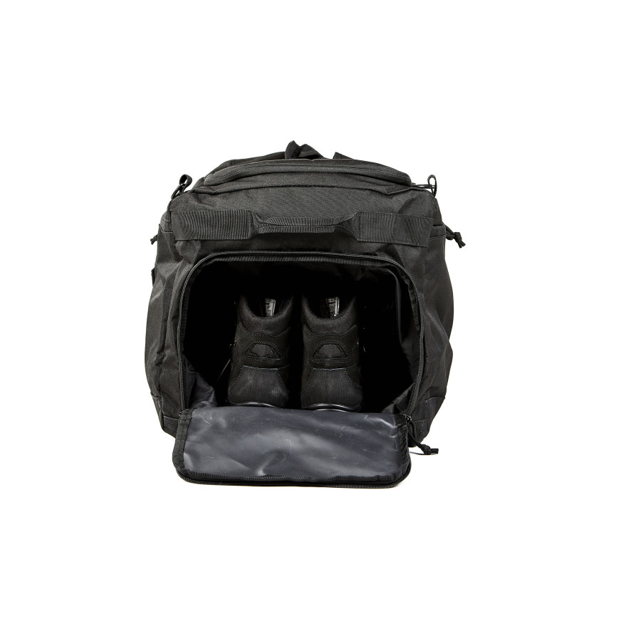 SAC DE TRANSPORT MILITAIRE TRANSALL A10 EQUIPMENT 90 LITRES NOIR