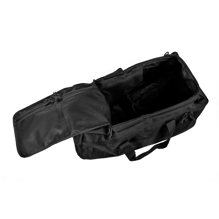 SAC DE TRANSPORT MILITAIRE TRANSALL A10 EQUIPMENT 90 LITRES NOIR