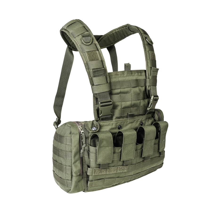 GILET TACTIQUE CHEST RIG MKII TASMANIAN TIGER VERT OD