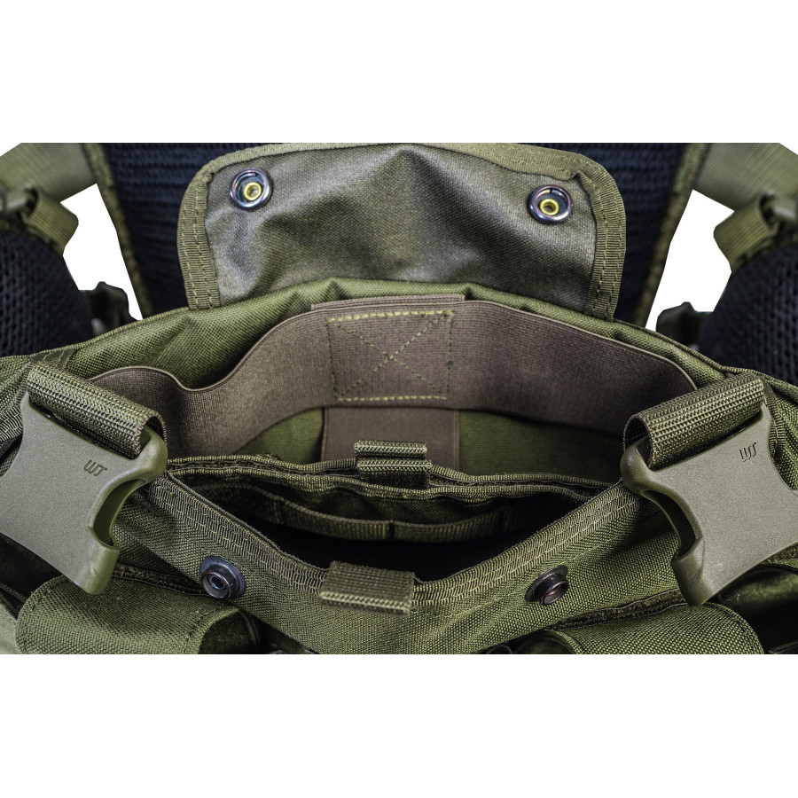 GILET TACTIQUE CHEST RIG MKII TASMANIAN TIGER VERT OD