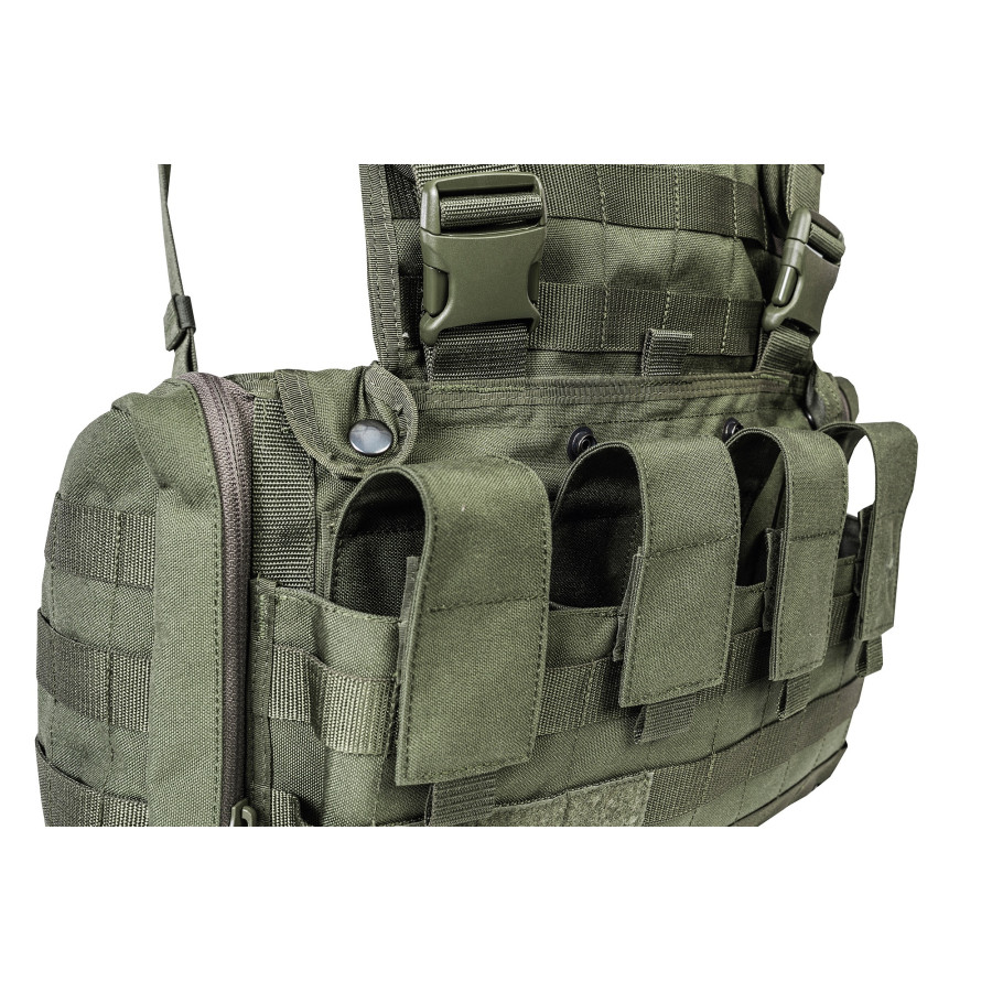 GILET TACTIQUE CHEST RIG MKII TASMANIAN TIGER VERT OD