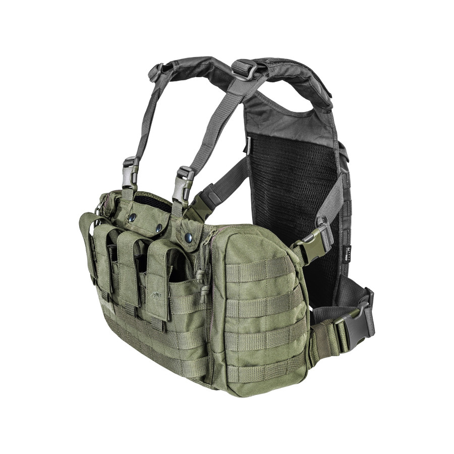 GILET TACTIQUE CHEST RIG MKII TASMANIAN TIGER VERT OD