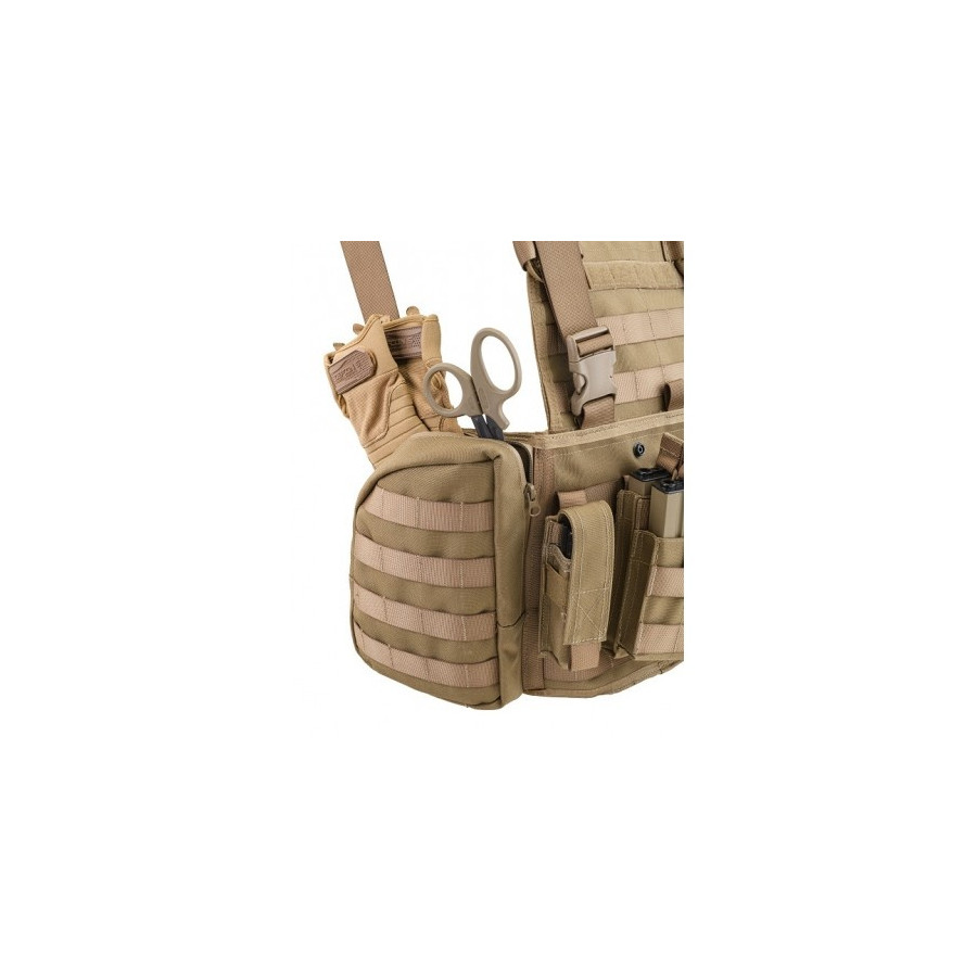 GILET TACTIQUE CHEST RIG MARTE DEFCON 5 COYOTE