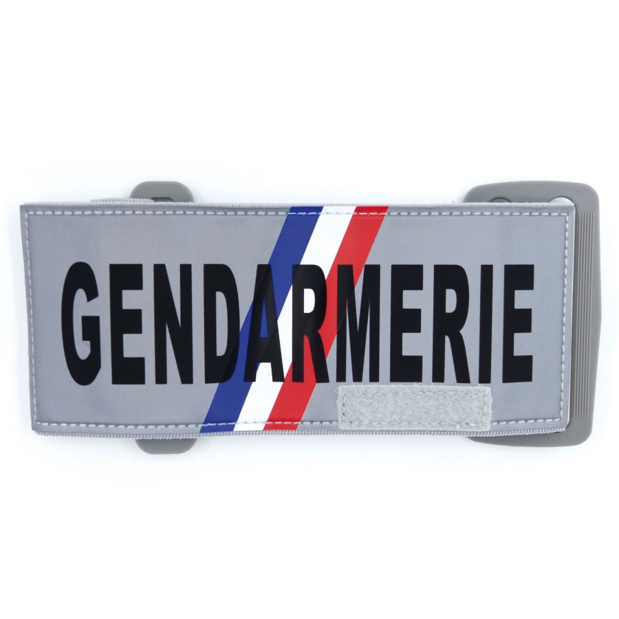 BRASSARD GENDARMERIE AGRÉE GRIS