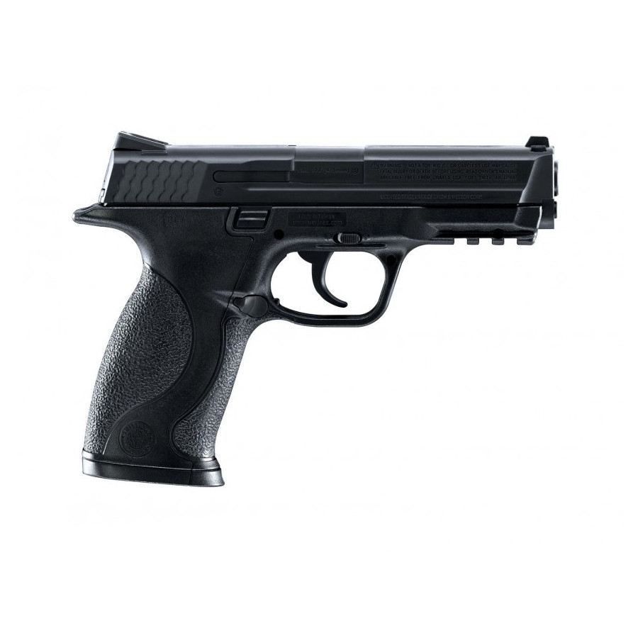 RÉPLIQUE SMITH&WESSON M&P40 BLACK CULASSE MÉTAL 4.5MM 3J CO2