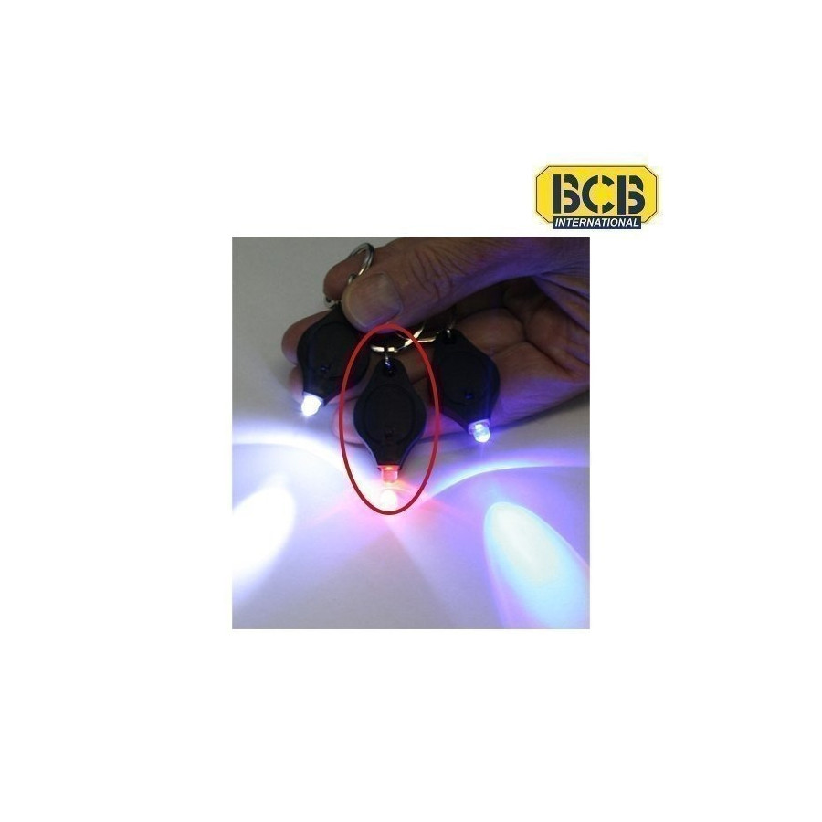 MICRO LAMPE TORCHE LED ROUGE BCB