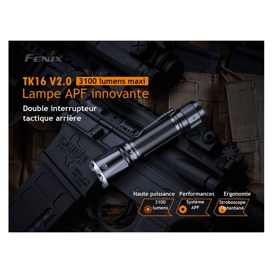 LAMPE  FENIX TK 16V2.0 3100 L