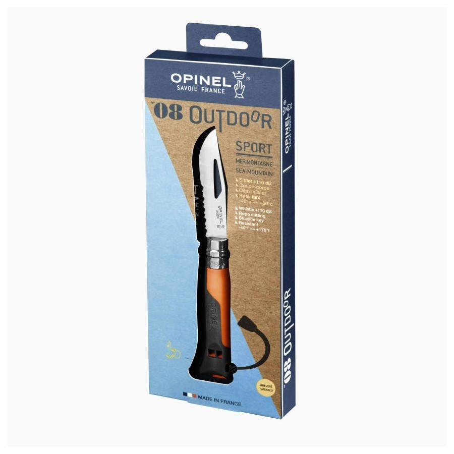 OPINEL N°8 OUTDOOR SOFT ORANGE