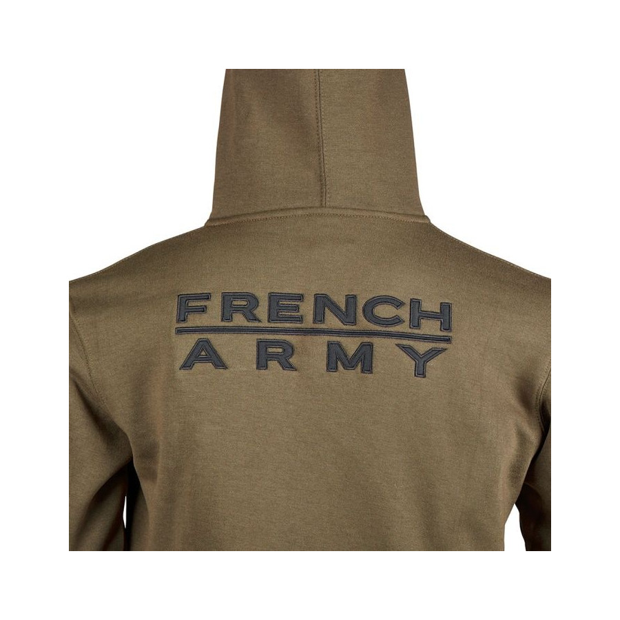 SWEAT-SHIRT MILITAIRE ARES FRENCH ARMY COYOTE