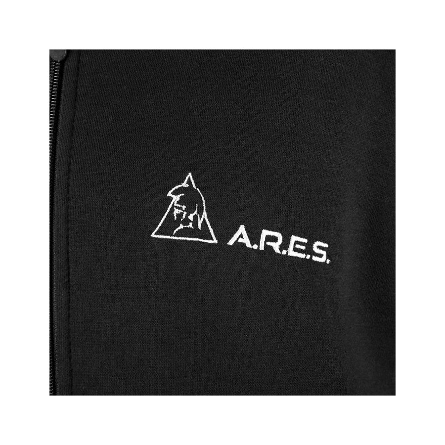 SWEAT-SHIRT MILITAIRE ARES FRENCH FORCES NOIR